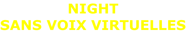 NIGHT SANS VOIX VIRTUELLES